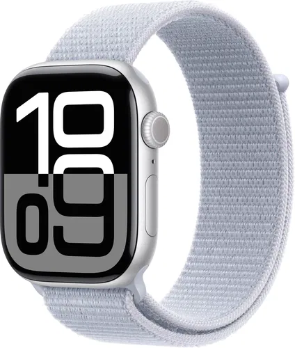 Apple Watch Series 10 42mm Silver Aluminium férfi okosóra